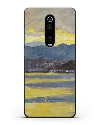 Чехол Настроение Фен. Цюрихское озеро (Амиет Куно) силиконовый для Xiaomi Mi 9T