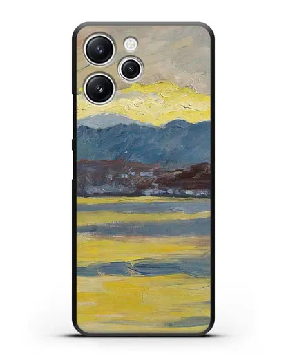 Чехол Настроение Фен. Цюрихское озеро (Амиет Куно) силиконовый для Xiaomi Redmi 12