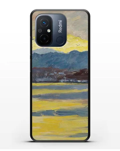 Чехол Настроение Фен. Цюрихское озеро (Амиет Куно) силиконовый для Xiaomi Redmi 12C