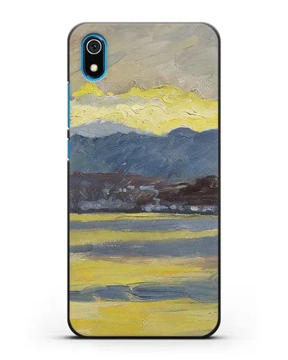 Чехол Настроение Фен. Цюрихское озеро (Амиет Куно) силиконовый для Xiaomi Redmi 7A