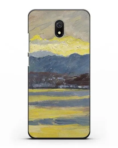 Чехол Настроение Фен. Цюрихское озеро (Амиет Куно) силиконовый для Xiaomi Redmi 8A