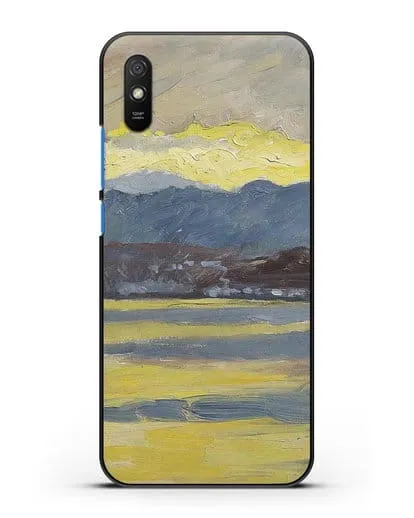 Чехол Настроение Фен. Цюрихское озеро (Амиет Куно) силиконовый для Xiaomi Redmi 9A