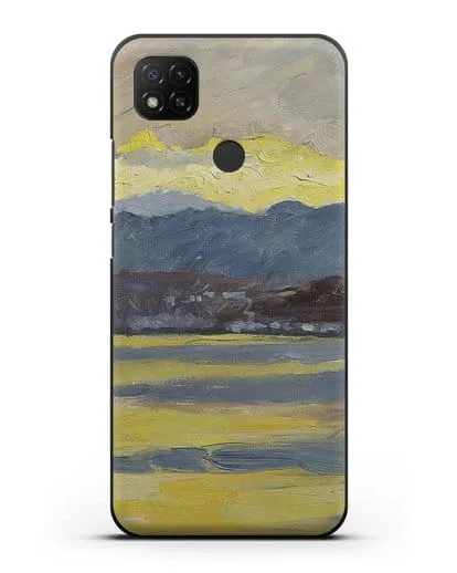 Чехол Настроение Фен. Цюрихское озеро (Амиет Куно) силиконовый для Xiaomi Redmi 9C