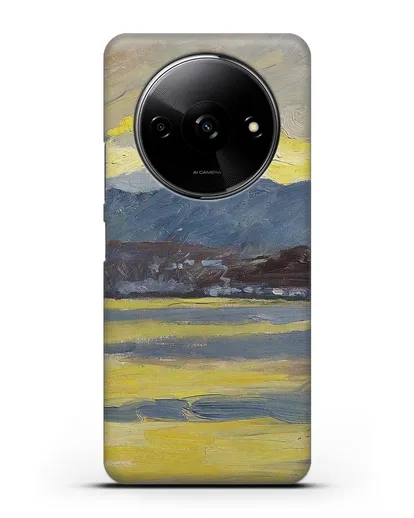 Чехол Настроение Фен. Цюрихское озеро (Амиет Куно) силиконовый для Xiaomi Redmi A3