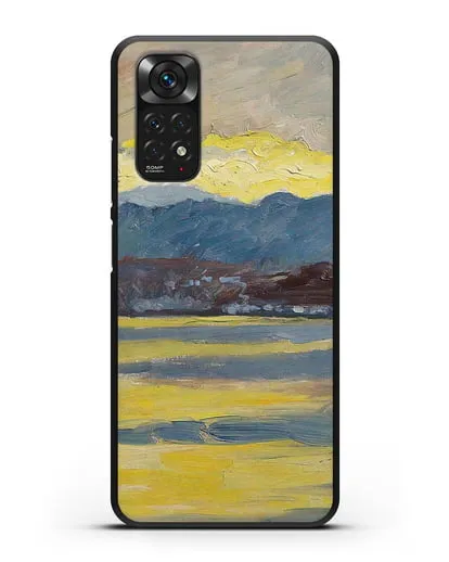 Чехол Настроение Фен. Цюрихское озеро (Амиет Куно) силиконовый для Xiaomi Redmi Note 11S