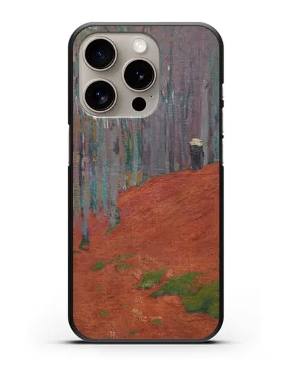 Чехол Бретонский пейзаж (Амиет Куно) силиконовый для iPhone 15 Pro