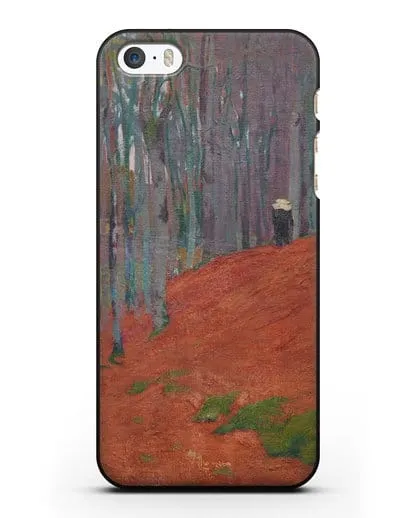 Чехол Бретонский пейзаж (Амиет Куно) силиконовый для iPhone 5/5s/SE