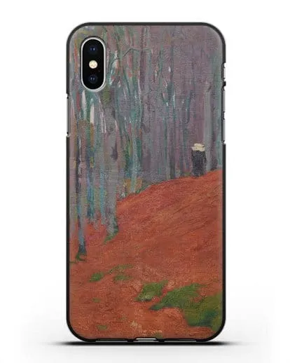 Чехол Бретонский пейзаж (Амиет Куно) силиконовый для iPhone XS