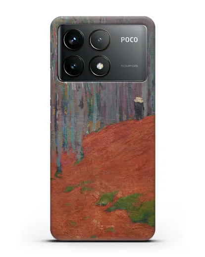 Чехол Бретонский пейзаж (Амиет Куно) силиконовый для Xiaomi Poco F6 Pro