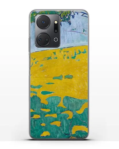 Чехол Одуванчиковый луг (Амиет Куно) силиконовый для Honor X7a