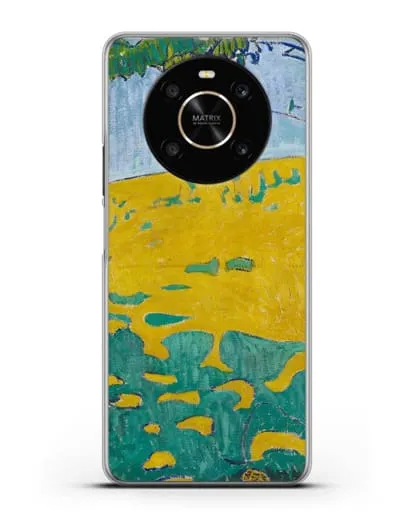 Чехол Одуванчиковый луг (Амиет Куно) силиконовый для Honor X9