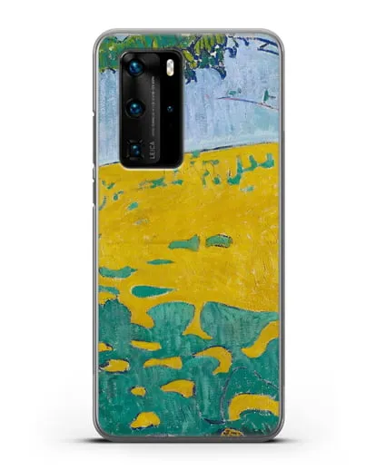 Чехол Одуванчиковый луг (Амиет Куно) силиконовый для Huawei P40 Pro