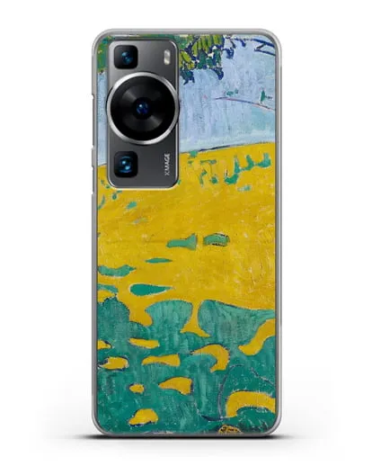 Чехол Одуванчиковый луг (Амиет Куно) силиконовый для Huawei P60