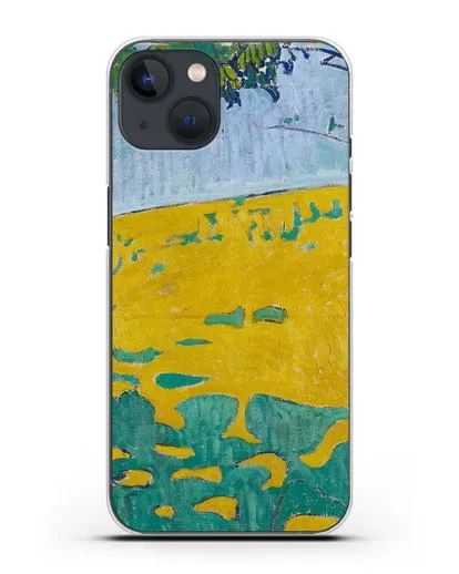 Чехол Одуванчиковый луг (Амиет Куно) силиконовый для iPhone 13 Mini