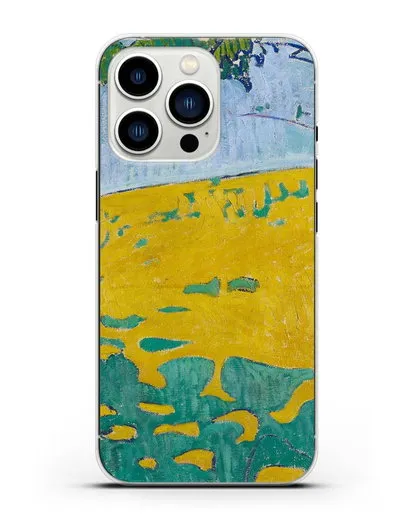 Чехол Одуванчиковый луг (Амиет Куно) силиконовый для iPhone 13 Pro