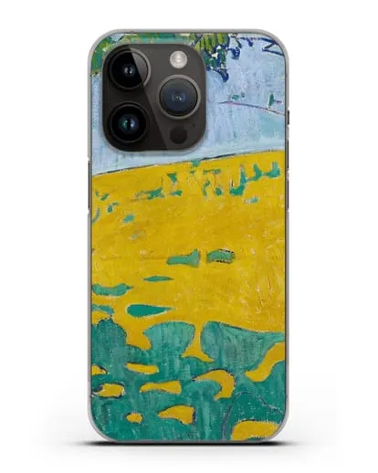 Чехол Одуванчиковый луг (Амиет Куно) силиконовый для iPhone 14 Pro