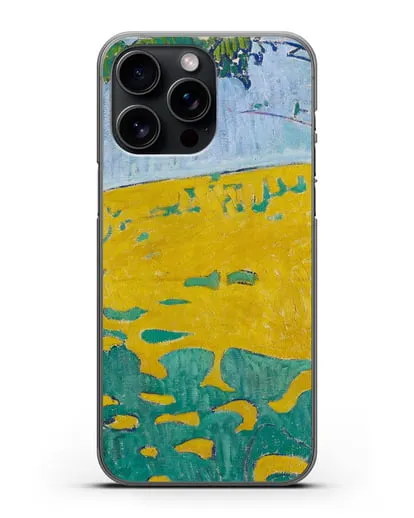 Чехол Одуванчиковый луг (Амиет Куно) силиконовый для iPhone 15 Pro Max