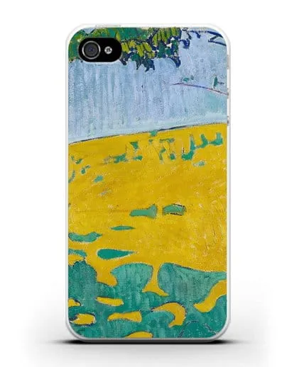 Чехол Одуванчиковый луг (Амиет Куно) силиконовый для iPhone 4/4s