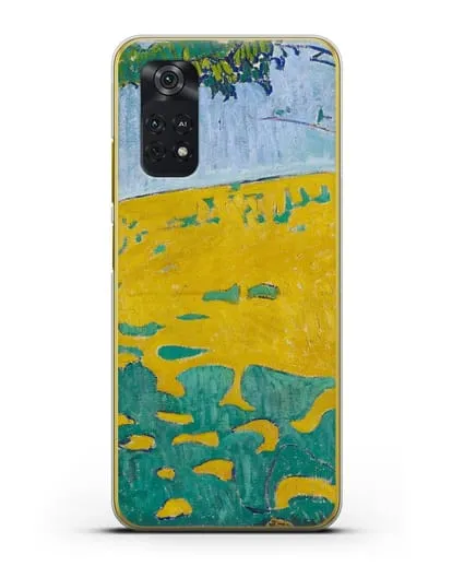 Чехол Одуванчиковый луг (Амиет Куно) силиконовый для Xiaomi Poco M4 Pro 4G