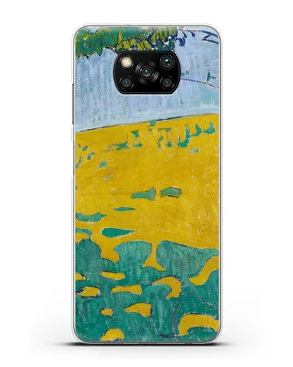 Чехол Одуванчиковый луг (Амиет Куно) силиконовый для Xiaomi Poco X3 Pro