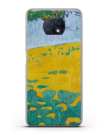 Чехол Одуванчиковый луг (Амиет Куно) силиконовый для Xiaomi Redmi Note 9T