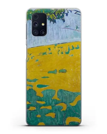 Чехол Одуванчиковый луг (Амиет Куно) силиконовый для Samsung Galaxy M51 [SM-M515F]