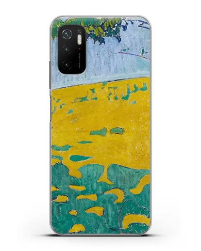 Чехол Одуванчиковый луг (Амиет Куно) силиконовый для Xiaomi Redmi Note 10 5G