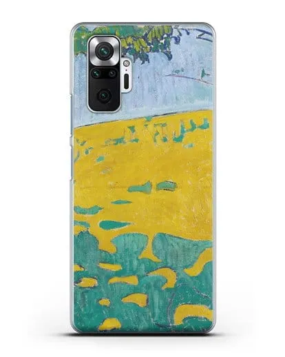 Чехол Одуванчиковый луг (Амиет Куно) силиконовый для Xiaomi Redmi Note 10 Pro