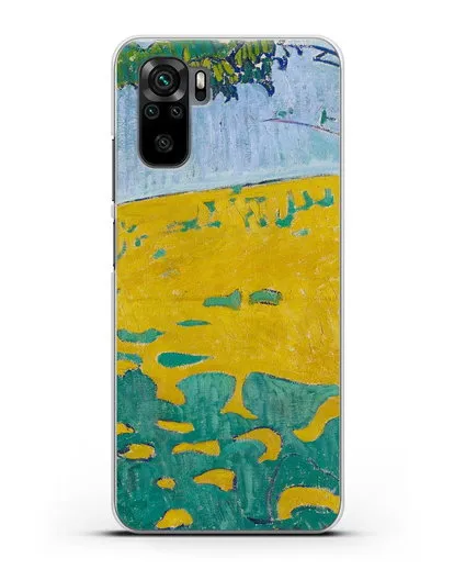 Чехол Одуванчиковый луг (Амиет Куно) силиконовый для Xiaomi Redmi Note 10S