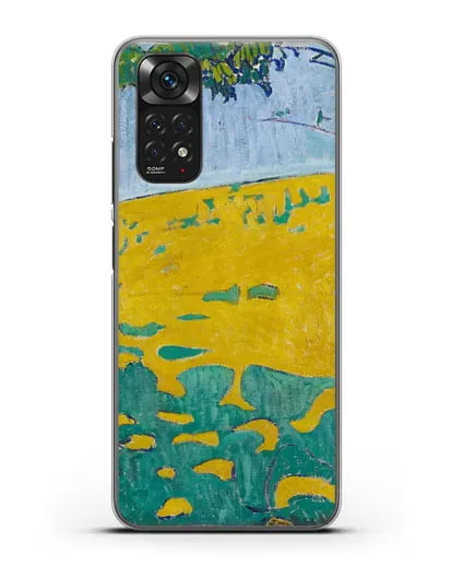 Чехол Одуванчиковый луг (Амиет Куно) силиконовый для Xiaomi Redmi Note 11S