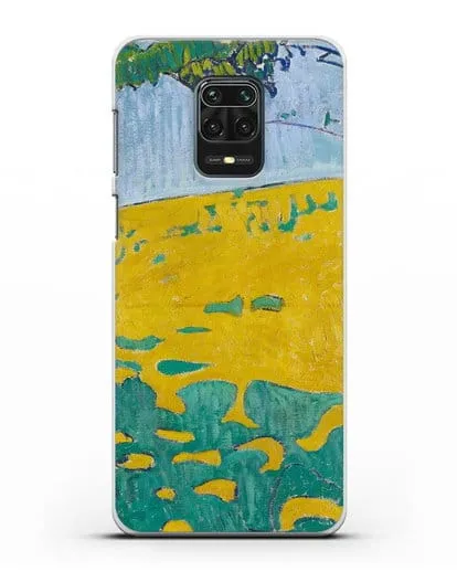 Чехол Одуванчиковый луг (Амиет Куно) силиконовый для Xiaomi Redmi Note 9 Pro