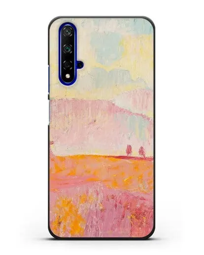 Чехол Туманный пейзаж (Амиет Куно) силиконовый для Honor 20