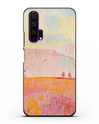 Чехол Туманный пейзаж (Амиет Куно) силиконовый для Honor 20 Pro