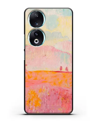 Чехол Туманный пейзаж (Амиет Куно) силиконовый для Honor 90