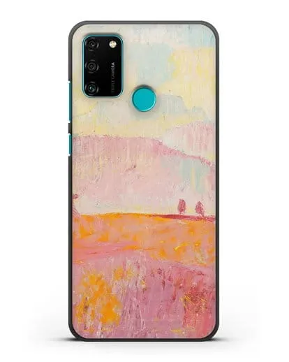 Чехол Туманный пейзаж (Амиет Куно) силиконовый для Honor 9A