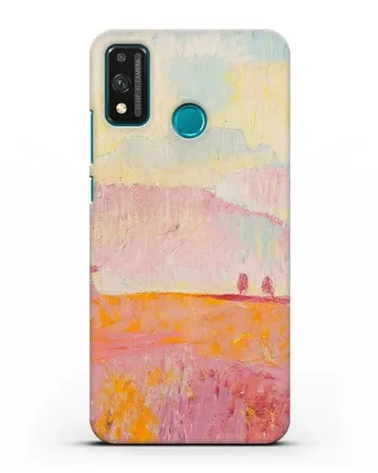 Чехол Туманный пейзаж (Амиет Куно) силиконовый для Honor 9X lite
