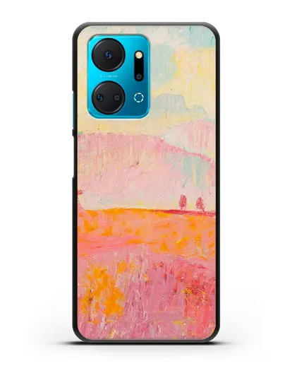 Чехол Туманный пейзаж (Амиет Куно) силиконовый для Honor X7a Plus