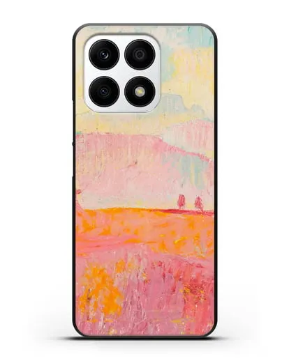 Чехол Туманный пейзаж (Амиет Куно) силиконовый для Honor X8a