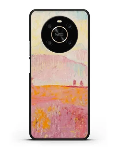 Чехол Туманный пейзаж (Амиет Куно) силиконовый для Honor X9