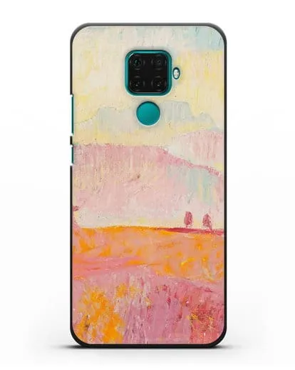 Чехол Туманный пейзаж (Амиет Куно) силиконовый для Huawei Mate 30 Lite