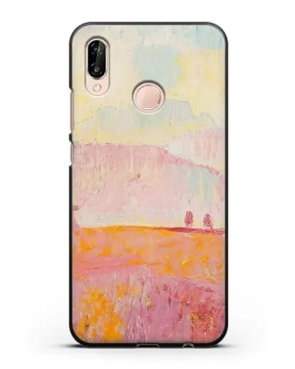 Чехол Туманный пейзаж (Амиет Куно) силиконовый для Huawei P20 Lite