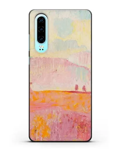 Чехол Туманный пейзаж (Амиет Куно) силиконовый для Huawei P30