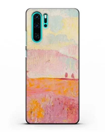 Чехол Туманный пейзаж (Амиет Куно) силиконовый для Huawei P30 Pro
