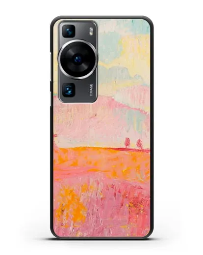 Чехол Туманный пейзаж (Амиет Куно) силиконовый для Huawei P60