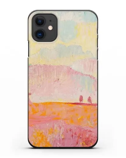 Чехол Туманный пейзаж (Амиет Куно) силиконовый для iPhone 11