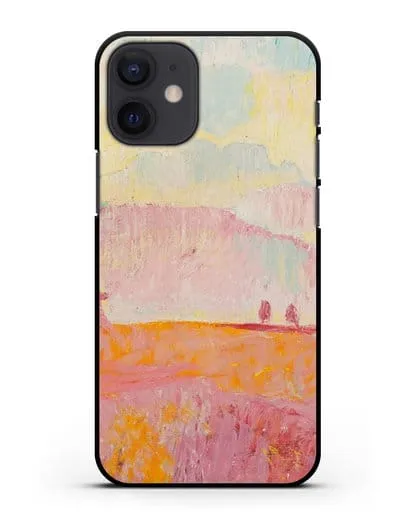 Чехол Туманный пейзаж (Амиет Куно) силиконовый для iPhone 12 mini