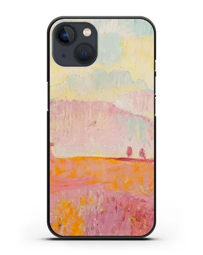 Чехол Туманный пейзаж (Амиет Куно) силиконовый для iPhone 13 Mini