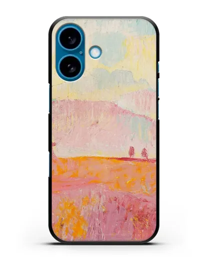 Чехол Туманный пейзаж (Амиет Куно) силиконовый для iPhone 16