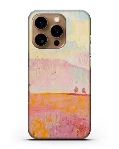 Чехол Туманный пейзаж (Амиет Куно) силиконовый для iPhone 16 Pro