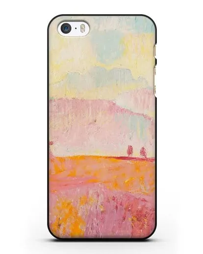 Чехол Туманный пейзаж (Амиет Куно) силиконовый для iPhone 5/5s/SE